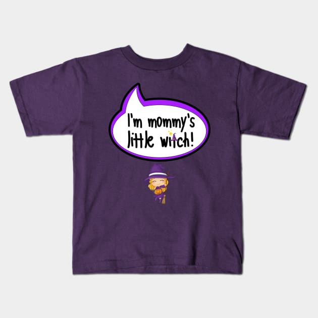 I'm Mommy's Little Witch - Halloween Clothing Kids T-Shirt by The Little Ones Collection